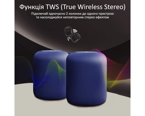 Акустична система Promate Boom-10 Blue (boom-10.blue)