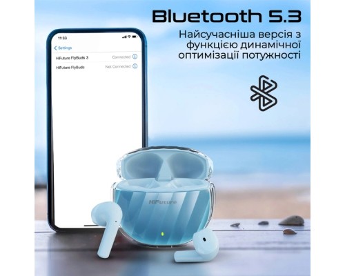 Навушники HIFuture FlyBuds3 Blue (flybuds3.blue)