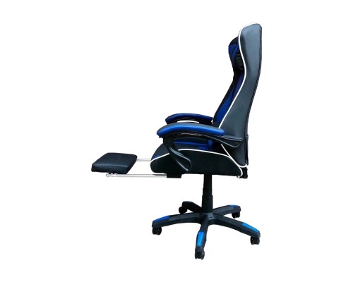 Крісло ігрове Аклас Канон PL TILT Синій (PU-чорний/cиній) (00062843)