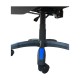 Крісло ігрове Аклас Канон PL TILT Синій (PU-чорний/cиній) (00062843)