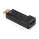 Перехідник Display Port M to HDMI F Vinga (VCPADPF2HDMIMBK)