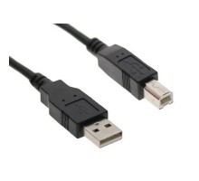 Кабель для принтера USB 2.0 AM/BM 1.8m Digitus (AK-300102-018-S)