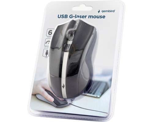 Мишка Gembird MUS-GU-02 USB Black (MUS-GU-02)