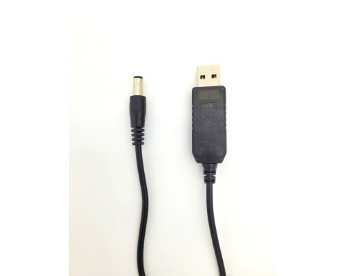 Кабель живлення USB to DC 5.5х2.1mm 9V 1A ACCLAB (1283126552830)