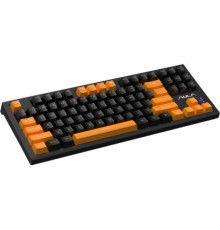 Клавіатура Aula F3032 Keycaps plus 21 Dark Yellow Keys KRGD Brown USB UA Black (6948391201740)