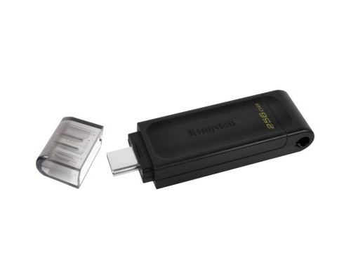 USB флеш накопичувач Kingston 256GB DataTraveller 70 USB 3.2 / Type-C (DT70/256GB)