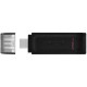 USB флеш накопичувач Kingston 256GB DataTraveller 70 USB 3.2 / Type-C (DT70/256GB)