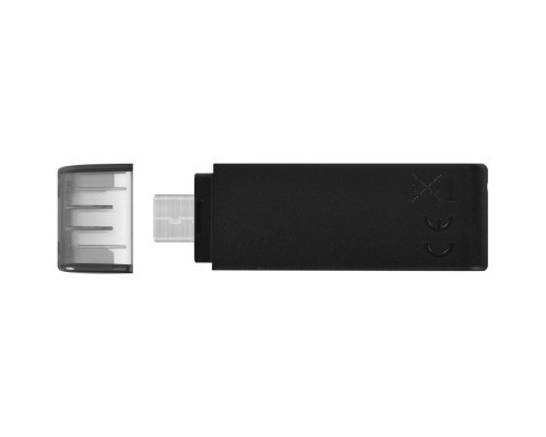 USB флеш накопичувач Kingston 256GB DataTraveller 70 USB 3.2 / Type-C (DT70/256GB)