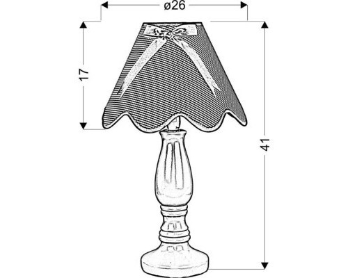 Настільна лампа Candellux 41-84378 LOLA (41-84378)