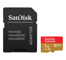 Карта пам'яті SanDisk 1TB microSD class 10 UHS-I U3 V30 Extreme (SDSQXAV-1T00-GN6MA)