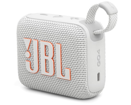 Акустична система JBL Go 4 White (JBLGO4WHT)