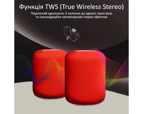 Акустична система Promate Boom-10 Red (boom-10.red)