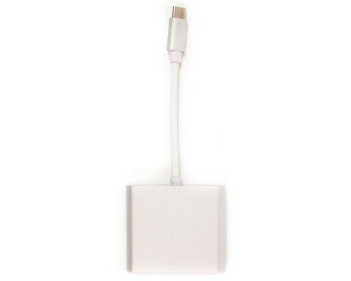 Перехідник USB C-Type - HDMI/USB PowerPlant (KD00AS1306)