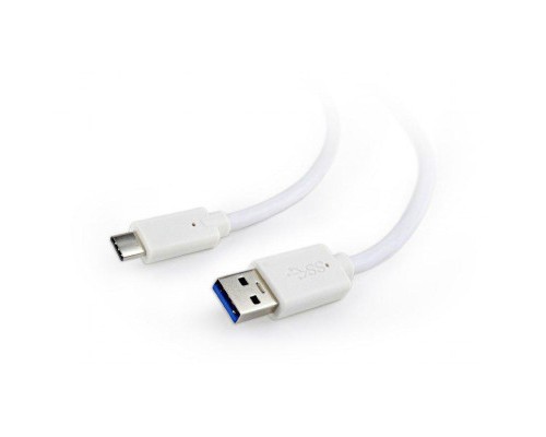 Дата кабель USB 3.0 AM to Type-C 1.0m Cablexpert (CCP-USB3-AMCM-1M-W)