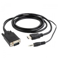 Перехідник HDMI to VGA 5.0m Cablexpert (A-HDMI-VGA-03-5M)