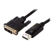Кабель мультимедійний Display Port to DVI 24+1pin 1.8m (DVI-D) Atcom (9504)
