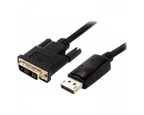 Кабель мультимедійний Display Port to DVI 24+1pin 1.8m (DVI-D) Atcom (9504)