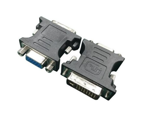 Перехідник DVI (24+5 пин)/VGA, M/F HD (3 ряда) Cablexpert (A-DVI-VGA-BK)