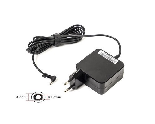 Блок живлення до ноутбуку PowerPlant ASUS 220V, 19V 40W 2.1A (2.5*0.7) wall mount (WM-AS40F2507)