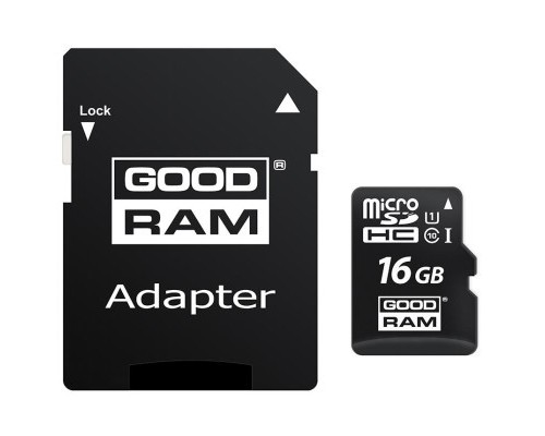 Карта пам'яті Goodram 16GB microSDHC Class 10 (M1AA-0160R12)