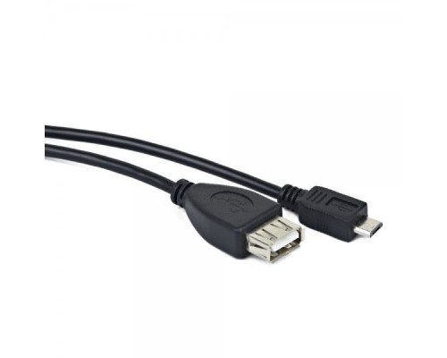 Дата кабель OTG USB 2.0 AF to Micro 5P 0.15m Maxxter (U-AFM-OTG)