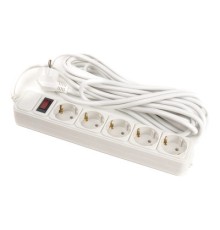 Мережевий фільтр живлення PowerPlant 7 м, 5 розеток, 3x1.5мм2, евростандарт (JY-1056/7) (PPSA10M70S5B)