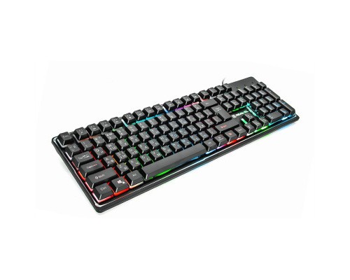 Клавіатура REAL-EL 7011 Comfort Backlit Black