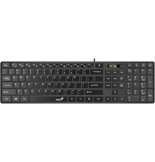 Клавіатура Genius SlimStar 126 USB Black Ukr (31310017407)