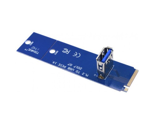 Райзер Dynamode NGFF M.2 Male to USB 3.0 Female для PCI-E 1X (RX-riser-M.2-USB3.0-PCI-E)