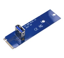 Райзер Dynamode NGFF M.2 Male to USB 3.0 Female для PCI-E 1X (RX-riser-M.2-USB3.0-PCI-E)