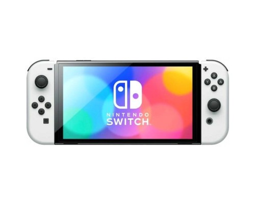 Ігрова консоль Nintendo Switch OLED (біла) (045496453435)