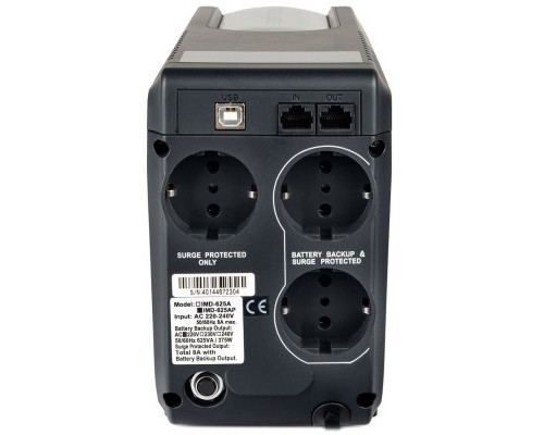 Пристрій безперебійного живлення Powercom IMD-625AP LCD (IMD-625AP LCD Schuko)