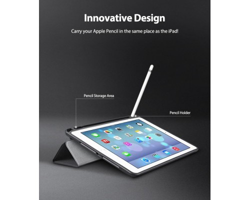 Чохол до планшета Ringke Smart Case для Apple iPad Pro 2020 12.9' BLACK (RCA4794)