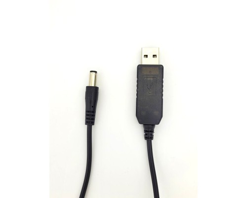 Кабель живлення USB to DC 5.5х2.5mm 12V 1A ACCLAB (1283126552847)