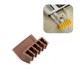 Тримач для кабелю Extradigital CC-902 Cable Clips, Brown (KBC1707)