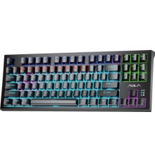 Клавіатура Aula F3032 Keycaps Plus 21 Dark Yellow Keys KRGD Red USB UA Black (6948391204673)