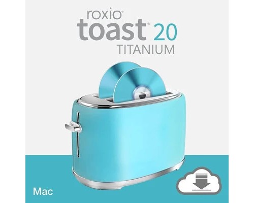 ПЗ для мультимедіа Corel Roxio Toast 20 Titanium ML EN/DE/FR/ES/IT Mac (ESDRTO20TIMACML)