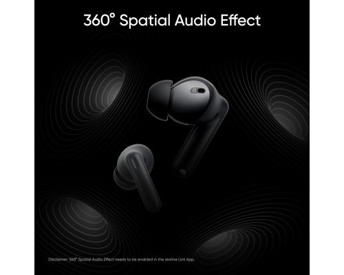 Навушники realme Buds T300 Stylish Black (631209000025)