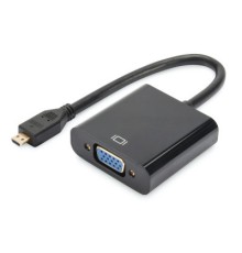 Перехідник MicroHDMI to VGA (M/F) Full HD Digitus (DA-70460)