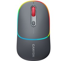Мишка Canyon MW-22 Dual Band RGB Wireless Dark Grey (CNS-CMSW22DG)