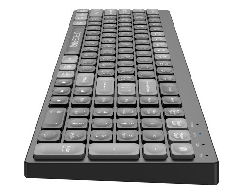 Клавіатура OfficePro SK985B Wireless/Bluetooth Black (SK985B)
