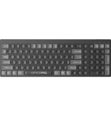 Клавіатура OfficePro SK985B Wireless/Bluetooth Black (SK985B)