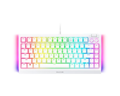 Клавіатура Razer BlackWidow V4 75 USB UA White (RZ03-05001700-R3M1)