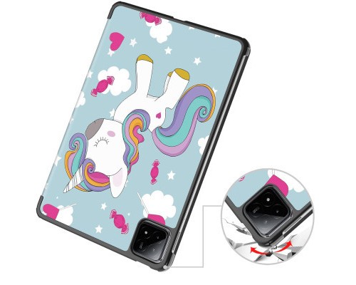 Чохол до планшета BeCover Smart Case Xiaomi Pad 6S Pro 12.4