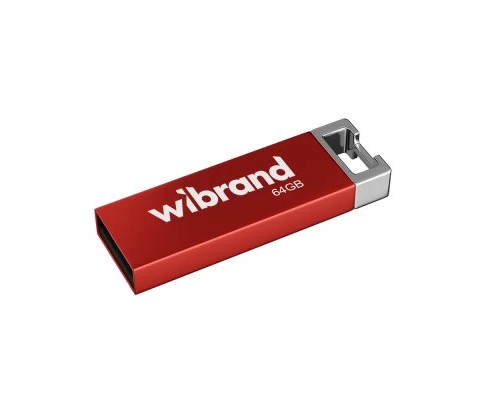 USB флеш накопичувач Wibrand 64GB Chameleon Red USB 2.0 (WI2.0/CH64U6R)
