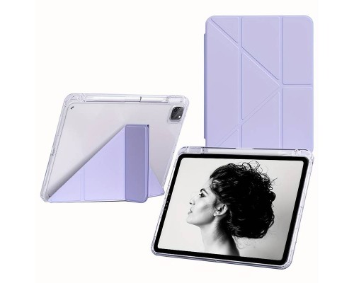 Чохол до планшета BeCover Ultra Slim Origami Transparent Apple iPad Pro 11