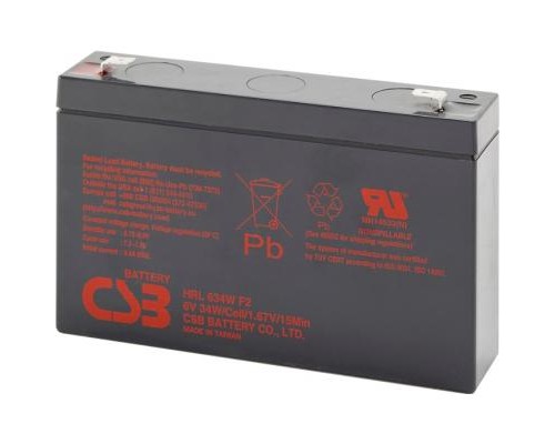 Батарея до ДБЖ CSB 6В 9 Ач (HRL634WF2/ HRL634WF2FR)