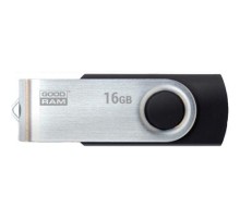 USB флеш накопичувач Goodram 16GB Twister Black USB 3.0 (UTS3-0160K0R11)
