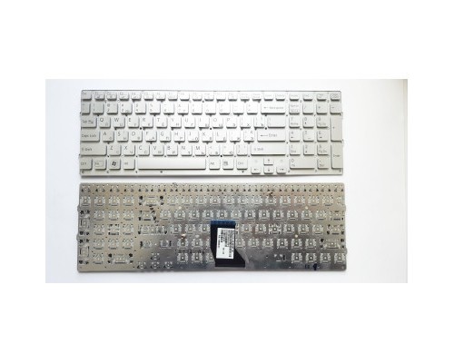 Клавіатура ноутбука Sony VPC-CB17 series серебро UA (A43432)