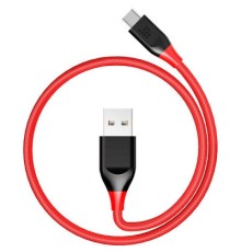 Дата кабель USB 2.0 AM to Type-C 1.0m ATC5 Nylon Red Tronsmart (235691)